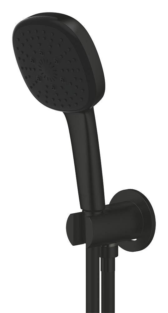 Grohe Tempesta Cube 110 Su Çıkış Dirsekli El Duşu Seti 3 Akışlı Rain,Jet,Masaj – Mat Siyah 269102433