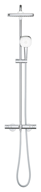 Grohe Tempesta System 250 Cube Duvara Monte Termostatik Bataryalı Duş Sistemi - 26975001