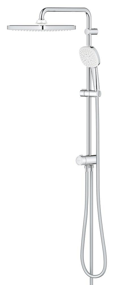 Tempesta System 250 Cube Duvar Bağlantılı, Divertörlü Duş Sistemi - 26977001