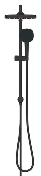 Tempesta System 250 Cube Duvar Bağlantılı, Divertörlü Duş Sistemi Mat Siyah - 269772431