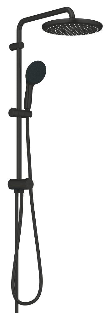 Grohe Tempesta System 250 Duvar Bağlantılı, Divertörlü Duş Sistemi Mat Siyah - 269802431