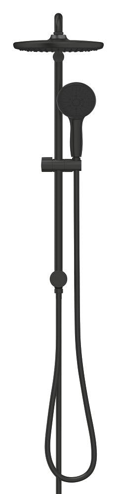 Grohe Tempesta System 250 Duvar Bağlantılı, Divertörlü Duş Sistemi Mat Siyah - 269802431