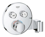 Grohe Grohtherm Smartcontrol Çift Valfli Akış Kontrollü, Ankastre Termostatik Duş Bataryası, Entegre Duş Kolu İle - 29120000