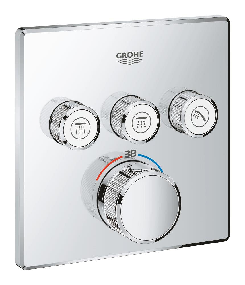 Grohe Grohtherm Smartcontrol Üç Noktadan Akış Kontrollü Kumanda - 29126000