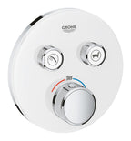 Grohe Grohtherm Smartcontrol Çift Yönlü Ankastre Termostatik Duş Bataryası Beyaz - 29151LS0