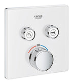 Grohe Grohtherm Smartcontrol Çift Valfli Akış Kontrollü, Ankastre Termostatik Duş Bataryası Beyaz - 29156LS0