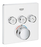 Grohe Grohtherm Smartcontrol Üç Yollu Yön Değiştiricili Ankastre Termostatik Duş Bataryası Beyaz - 29157LS0