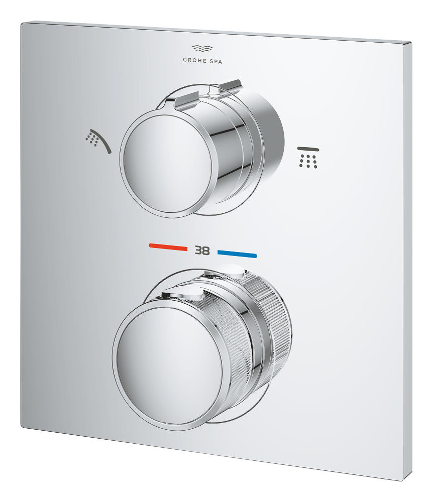 Grohe Allure Thermostat For Concealed Installation With 2-Way Diverter - 29181002