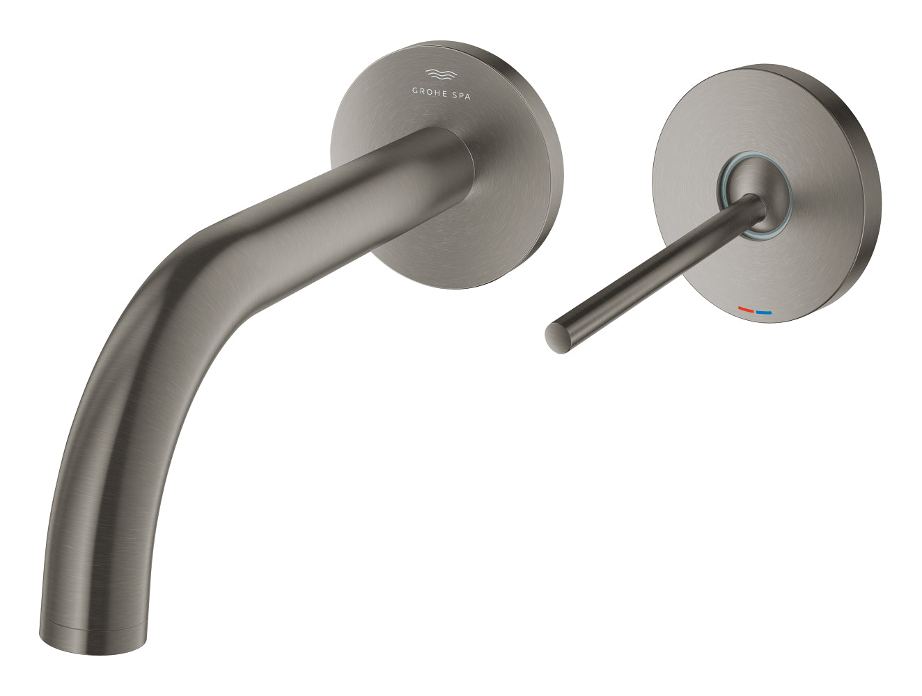 Grohe Lavabo Bataryası İki Delikli Duvardan Atrio Br. Hard Graphite - 29410AL0