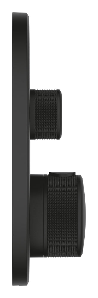Grohe Grohtherm Smartcontrol Çift Yönlü Ankastre Termostatik Duş Bataryası Mat Siyah - 29507KF0