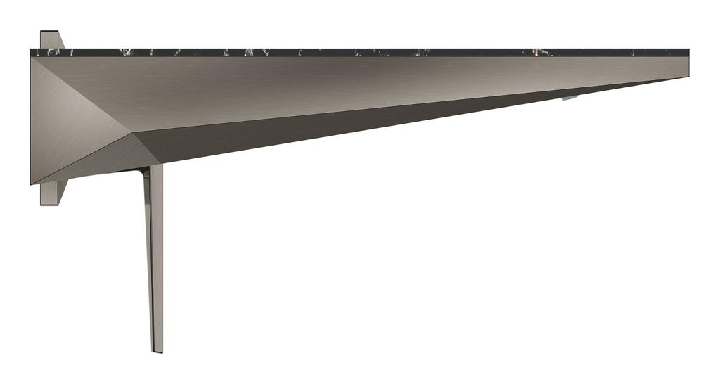 Grohe Allure Brilliant Private Collection 2 Delikli Duvardan Lavabo Bataryası M–Boyut Brushed Hard Graphite – 29521AL0
