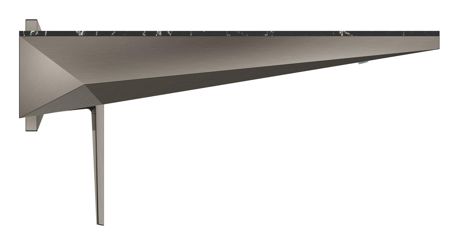 Grohe Allure Brilliant Private Collection 2 Delikli Duvardan Lavabo Bataryası M–Boyut Brushed Hard Graphite – 29521AL0