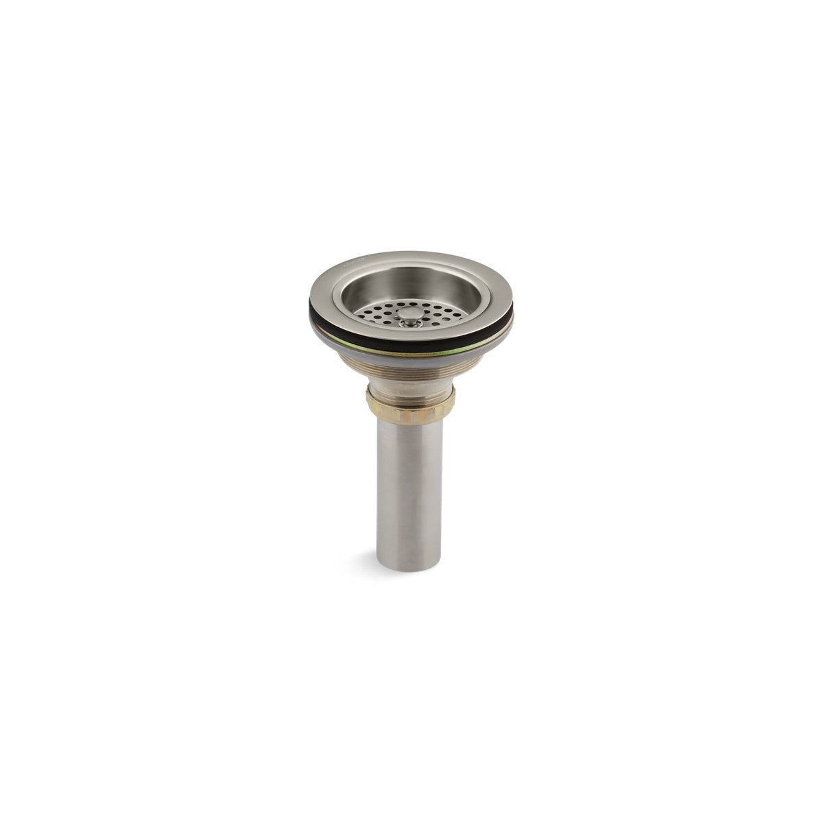 Kohler Eviye Süzgeci ve Boğazı Fırçalanmış Nikel