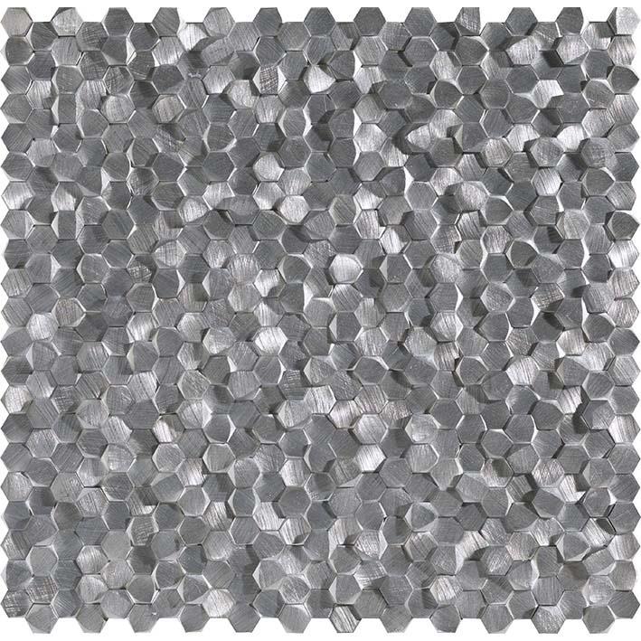 Antic Collanial Mozaik Gravity Aluminium Hexagon Metal