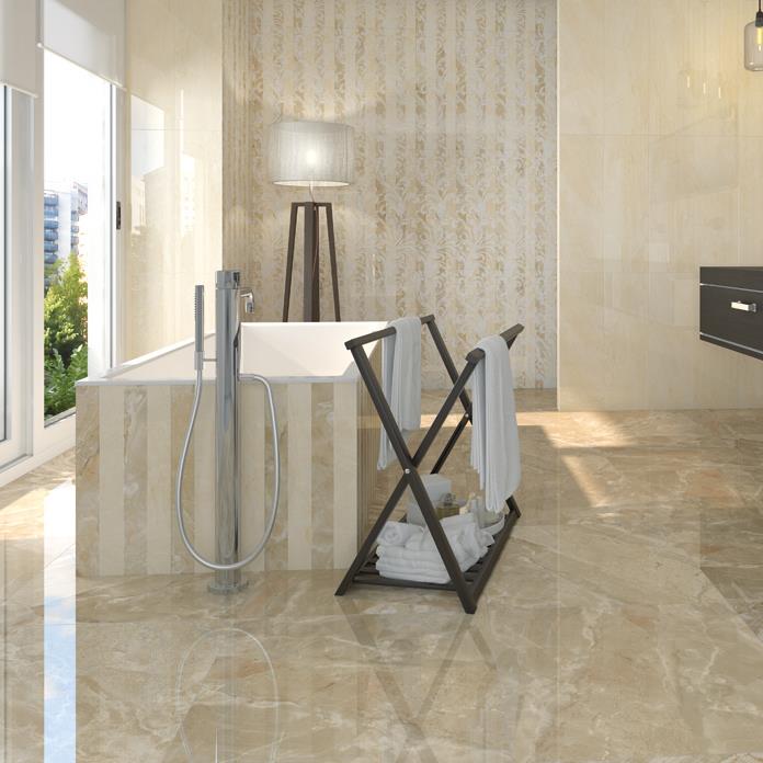 Arcana Duvar Karosu Bellagio Travestere Ducale Beige  25 x 75 cm