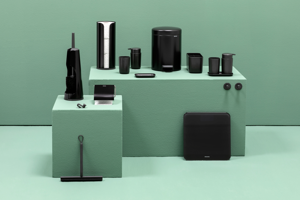 Brabantia Renew 3 Parça Banyo Seti Dark Grey 280368