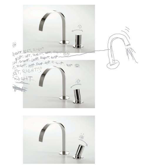 Bonomi Arco Lavabo Bataryası Krom