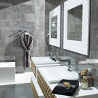 Porcelanosa Duvar Karosu Detroit Silver  31,6 x 90 cm