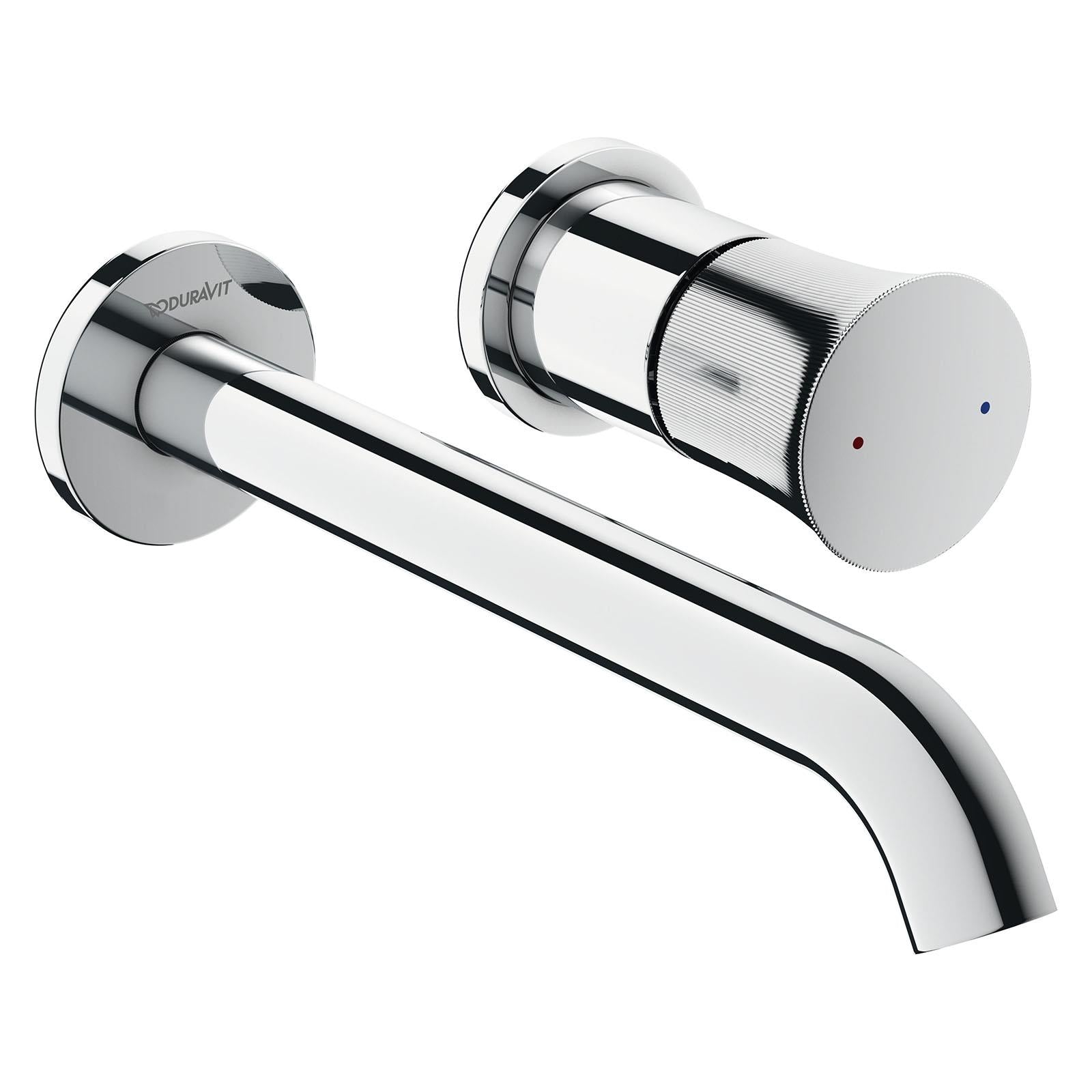 Duravit Duvardan Lavabo Bataryası White Tulip, Krom WT1070004010