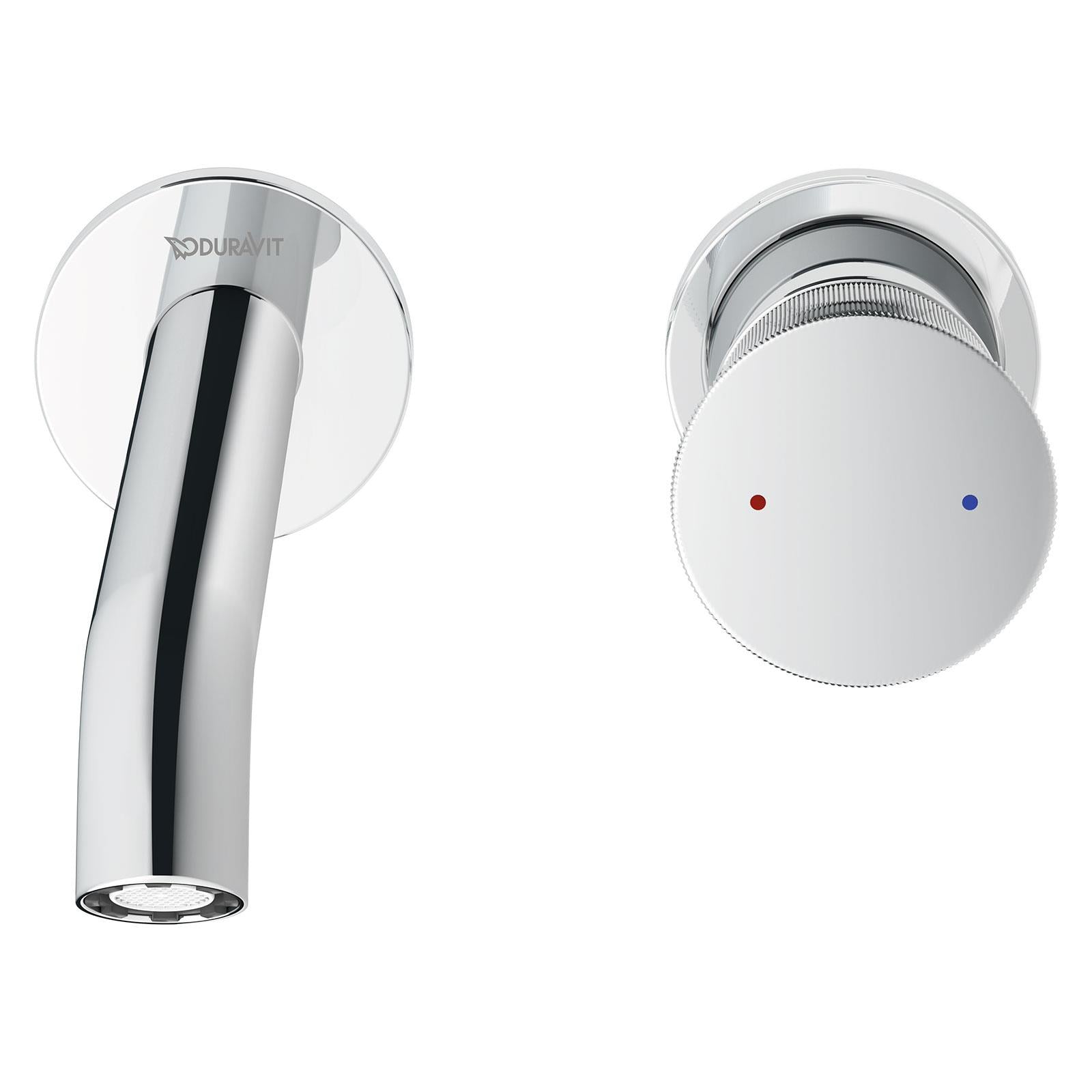 Duravit Duvardan Lavabo Bataryası White Tulip, Krom WT1070004010