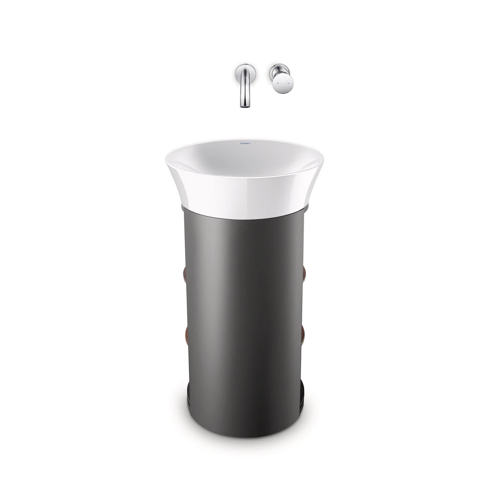 Duravit Duvardan Lavabo Bataryası White Tulip, Krom WT1070004010