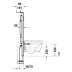 Duravit Gömme Rezervuar Alçıpan Duvar Uyumlu, 9 cm WD1031000000