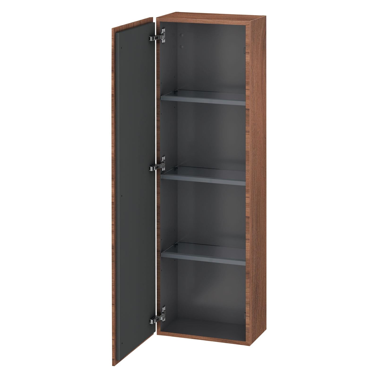 Duravit Kısa Boy Dolap Sol  40 x 24,3 cm, Doğal Ceviz Mat  LC1168L7979