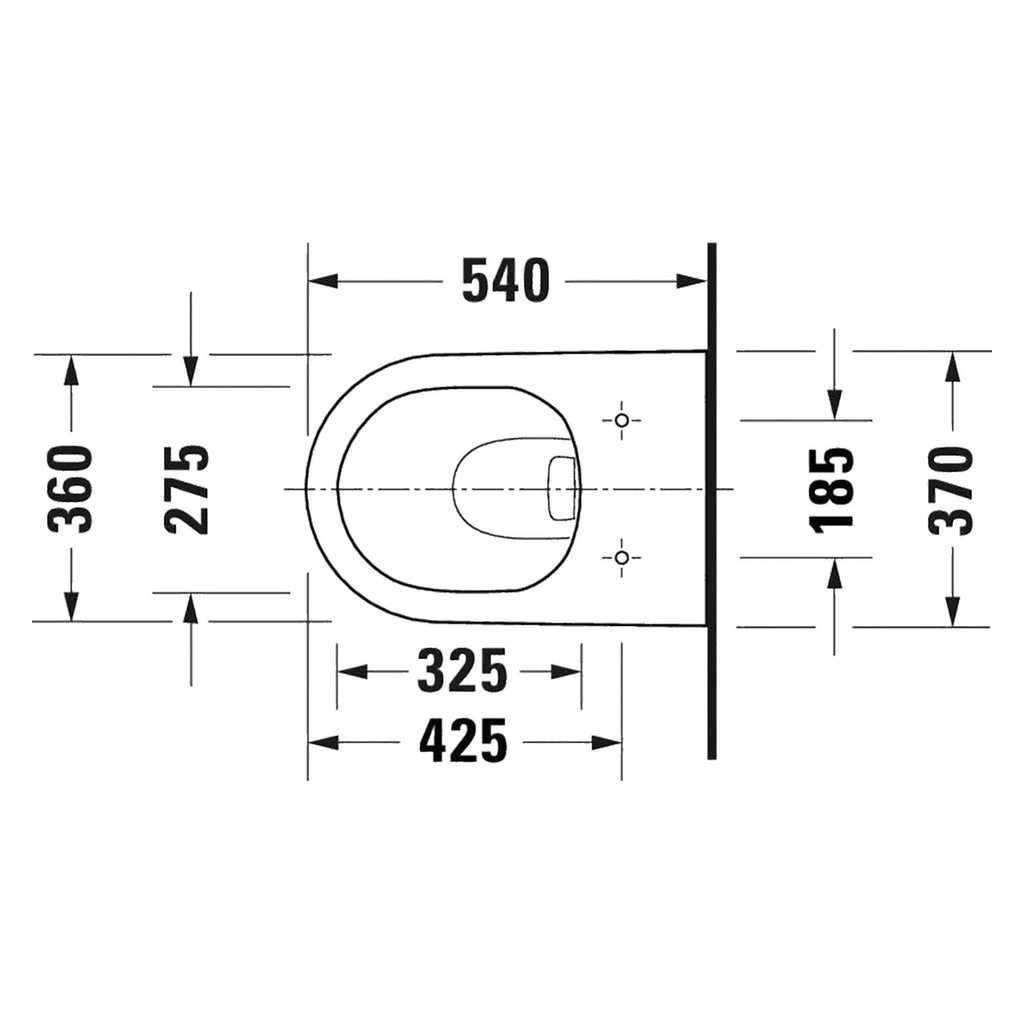 Duravit Klozet D-Neo Asma, Kapak Dahil, Mat Antrasit 2577398975+21698900