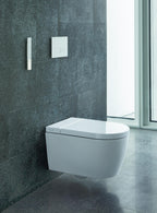 Duravit Klozet Seti Akıllı SensoWash® Starck f / ME by Starck Asma Klozet Alpin Beyaz 612000012000320+2510092000