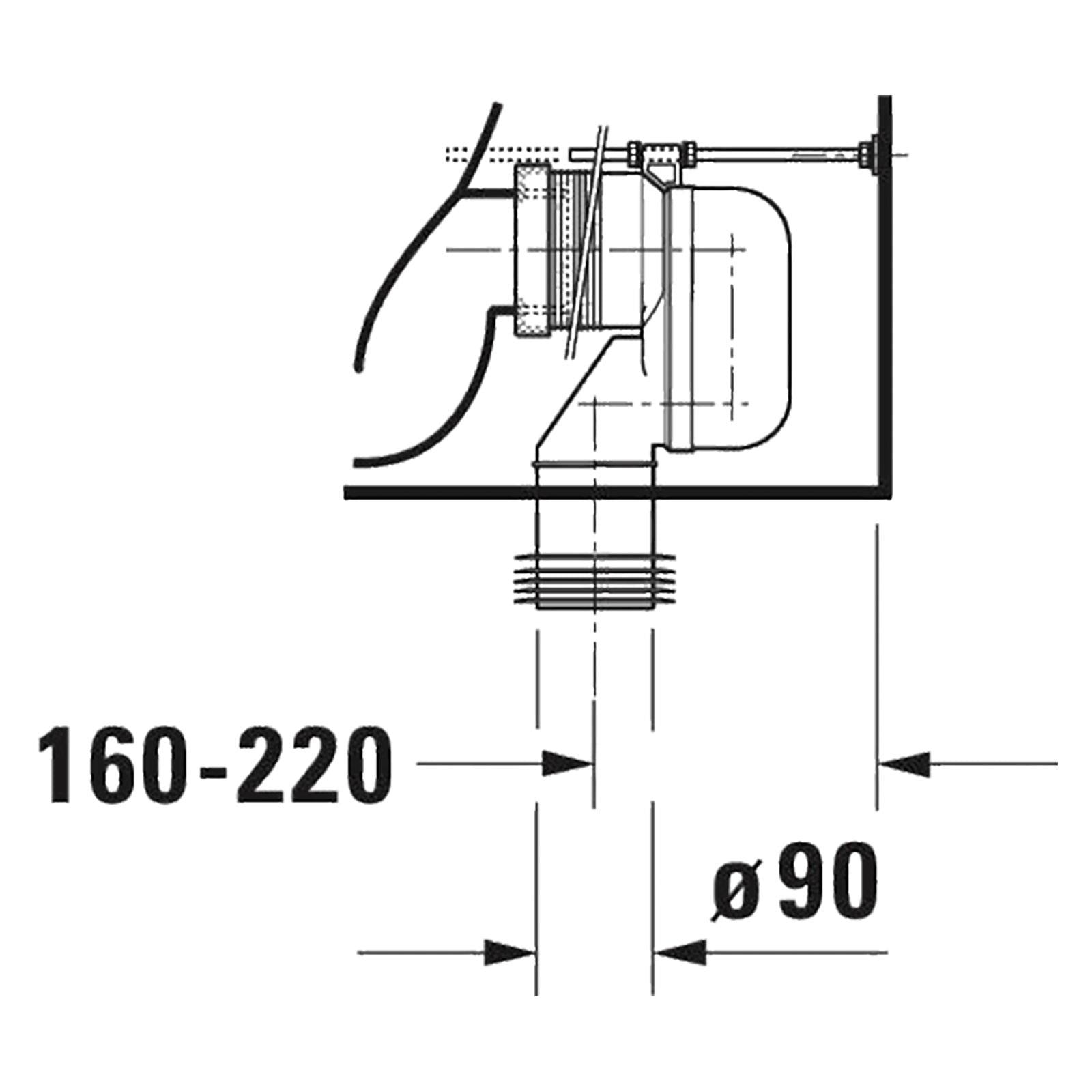 Duravit Klozet Seti DuraStyle Serisi Rezervuarlı, Beyaz 2155390075