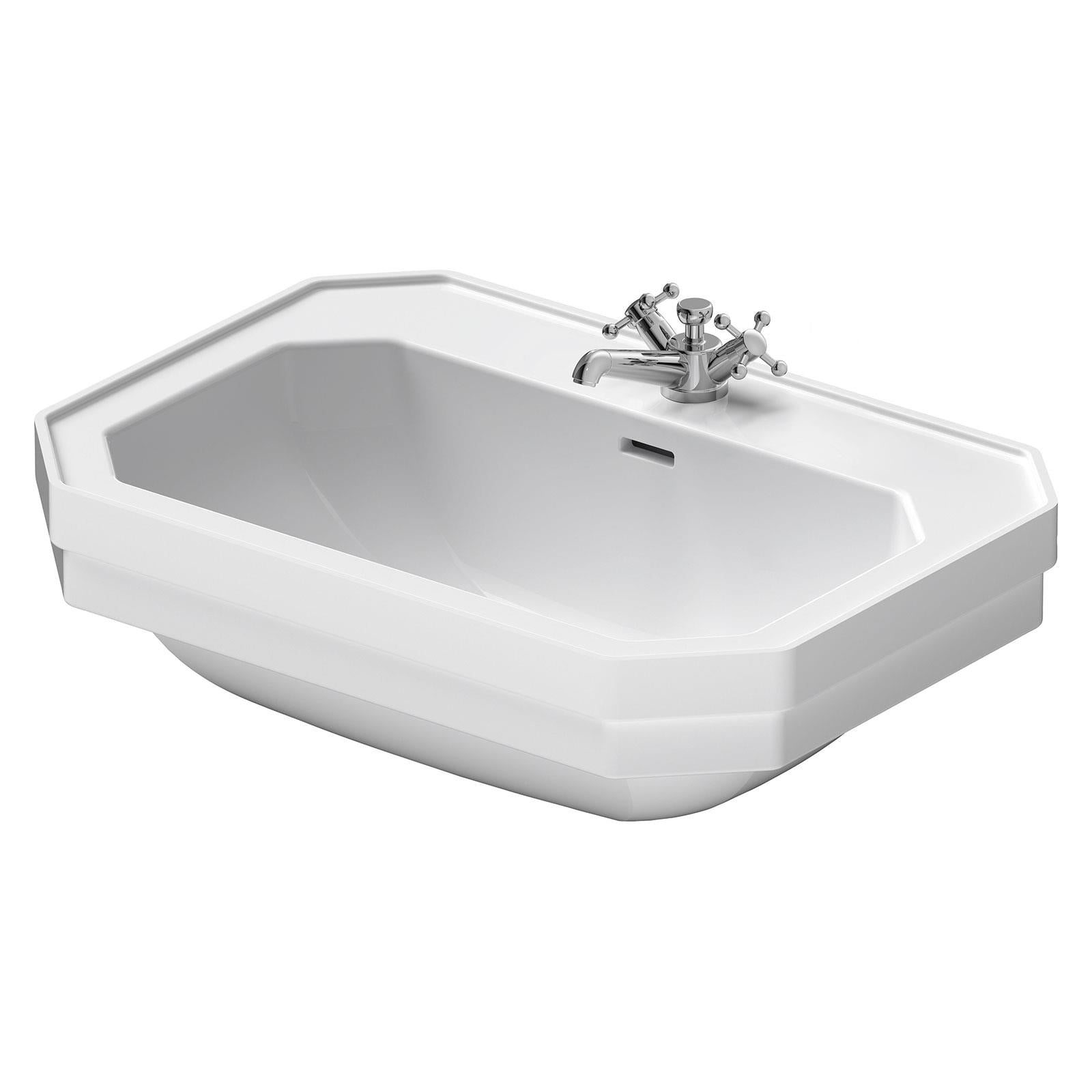 Duravit Lavabo 1930 Serisi Tezgah Üstü  70 x 50 cm Beyaz 0438700000