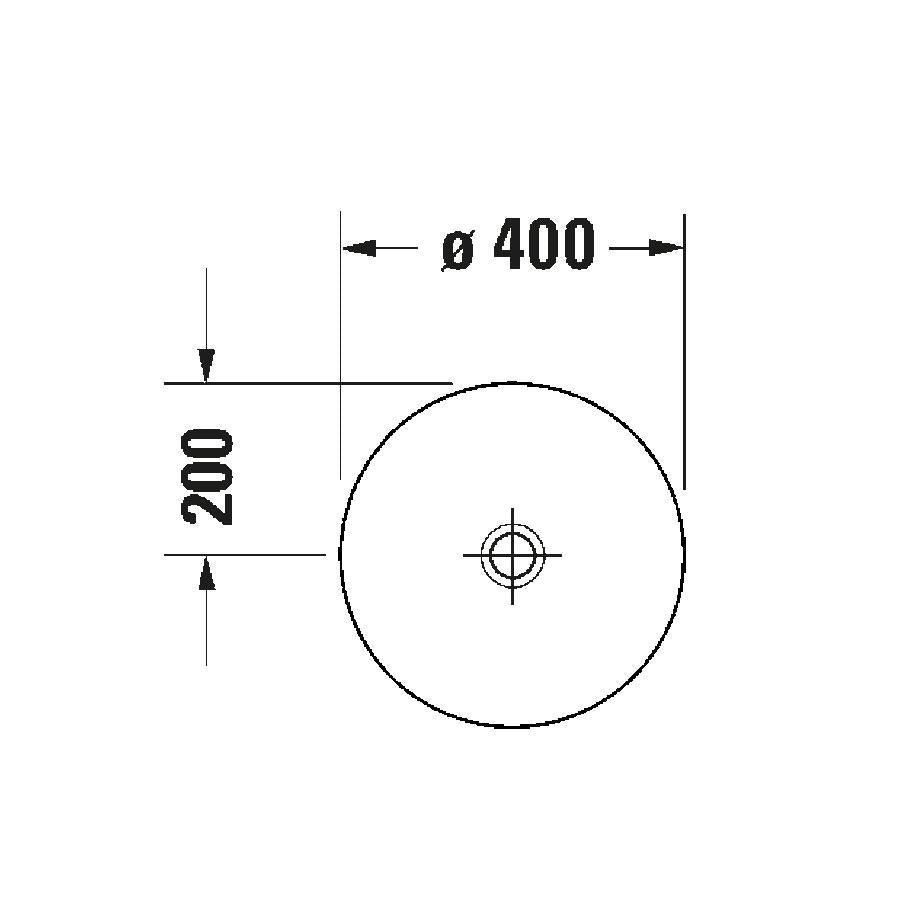 Duravit Lavabo D-Neo Çanak 40 cm, Mat Antrasit 2371401370