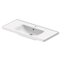Duravit Lavabo D-Neo Etejerli Tezgah Üstü 105 x 48 cm, Beyaz 2367100000