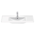 Duravit Lavabo D-Neo Etejerli Tezgah Üstü 105 x 48 cm, Beyaz 2367100000