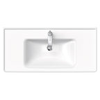 Duravit Lavabo D-Neo Etejerli Tezgah Üstü 105 x 48 cm, Beyaz 2367100000