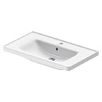 Duravit Lavabo D-Neo Etejerli Tezgah Üstü 80 x 48 cm, Beyaz 2367800000