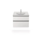Duravit Lavabo D-Neo Etejerli Tezgah Üstü 80 x 48 cm, Beyaz 2367800000