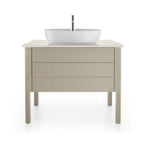 Duravit Lavabo Luv DuraCeram Batarya Banklı Çanak 60 cm, Gri/Beyaz 0380602300