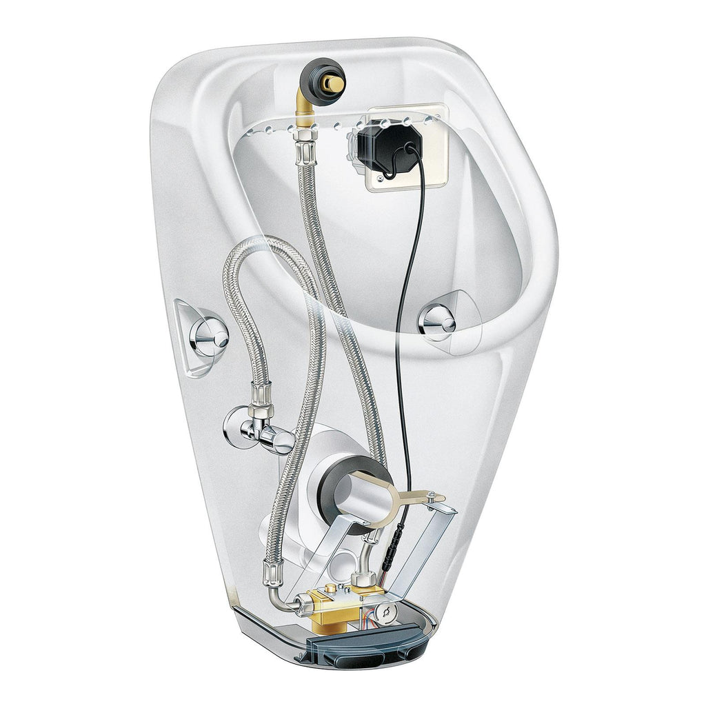 Duravit Pisuar Duraplus Elektronik  34.5 X 31.5 cm,  Beyaz 0830370093