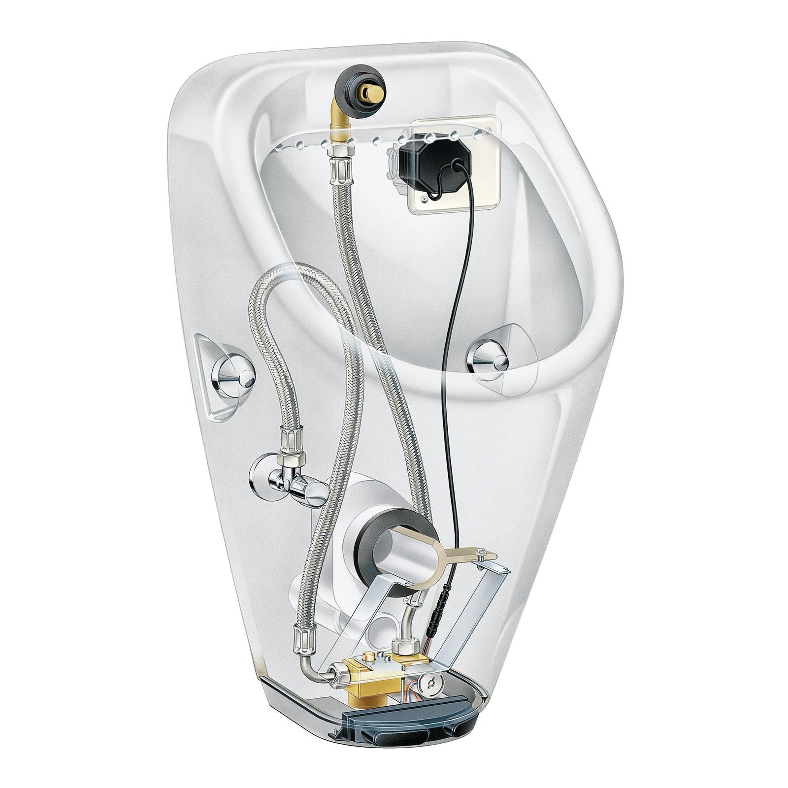 Duravit Pisuar Duraplus Elektronik  34.5 X 31.5 cm,  Beyaz 0830370093