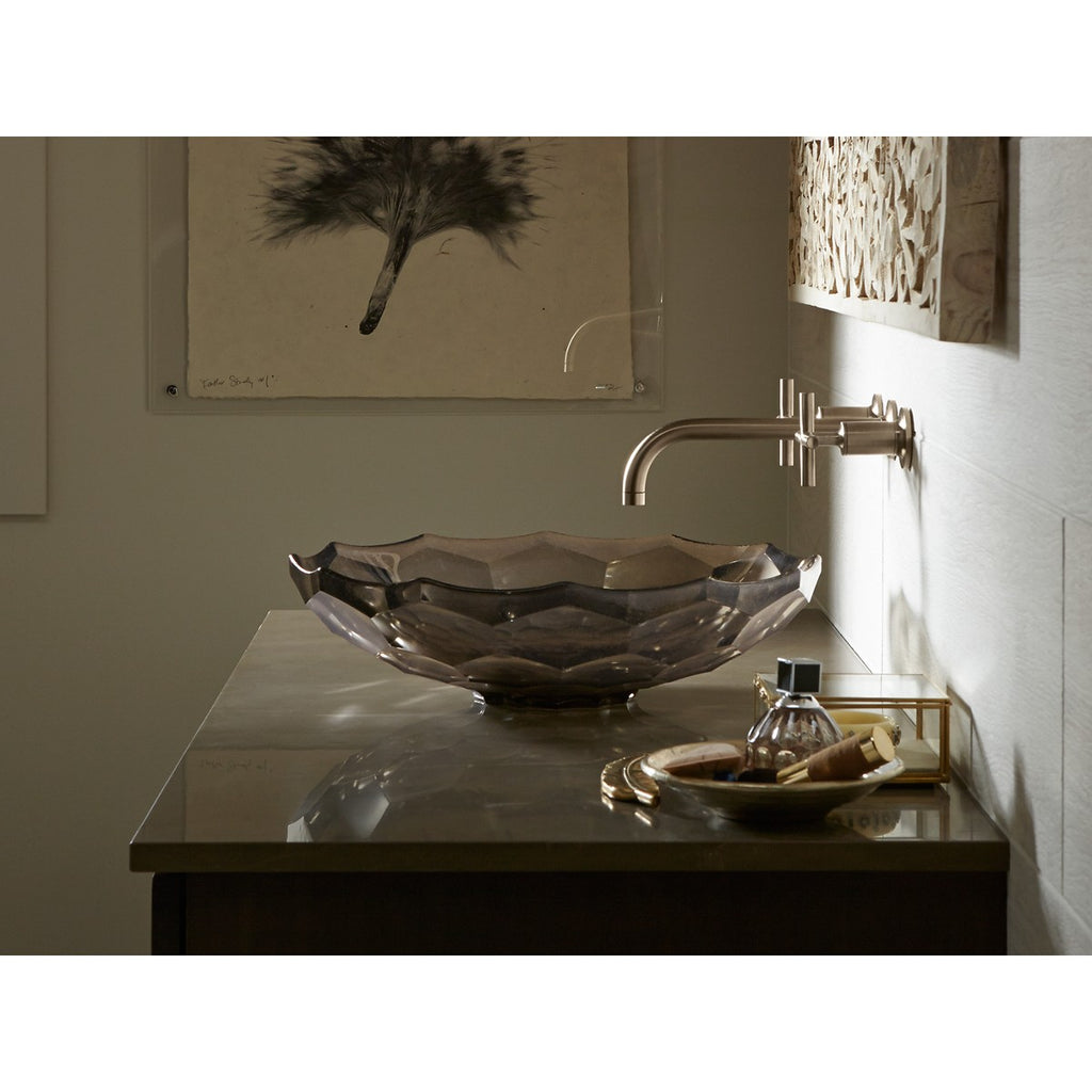 Kohler Lavabo Briolette Cam Çanak Ice