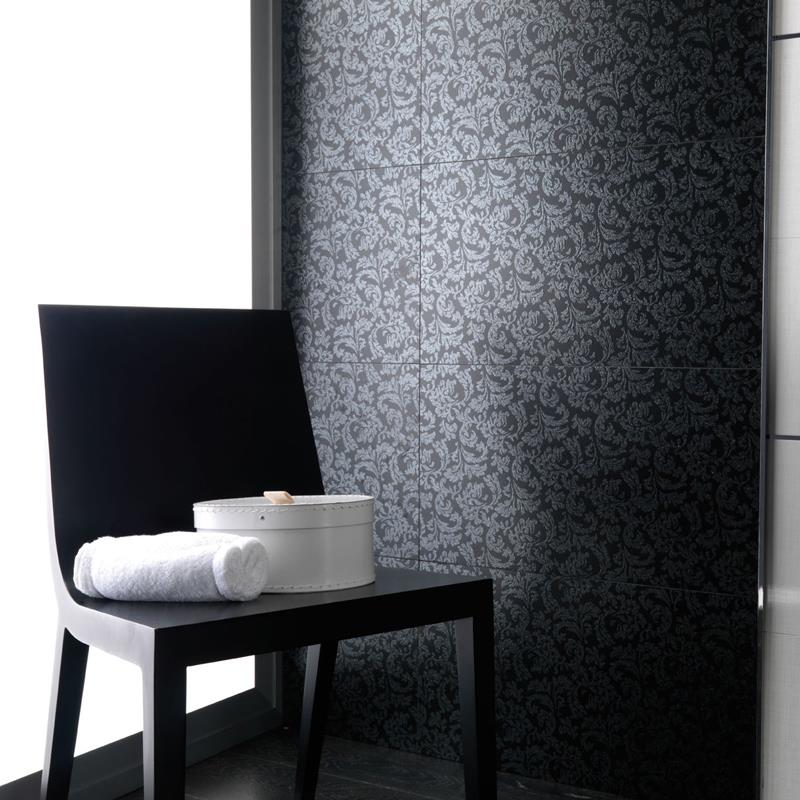 Porcelanosa Duvar Karosu Fiore Antracita 37.3 x 65.9 cm