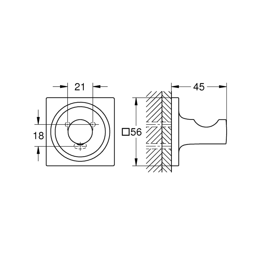 Grohe Allure Havlu/Bornoz Askılığı Brushed Cool Sunrise – 40284GN1