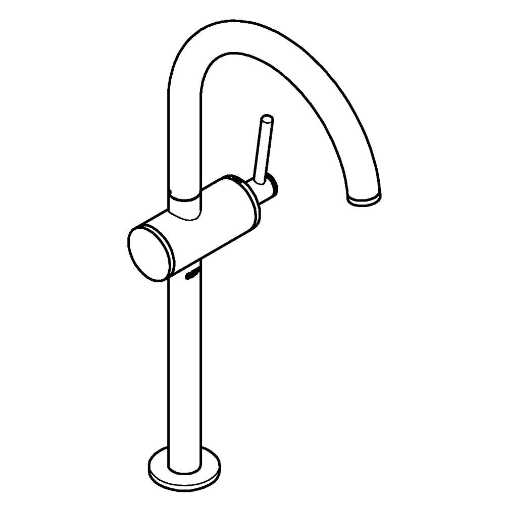 Grohe Atrio Tek Kumandalı Lavabo Bataryası Xl-Boyut Warm Sunset -32647DA3