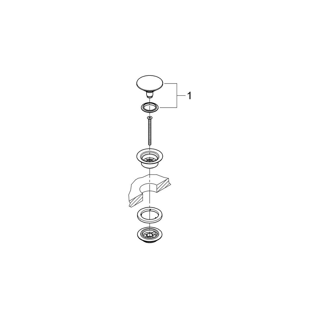 Grohe Bas-Aç Gider Seti Brushed  Warm Sunset - 65807DL0