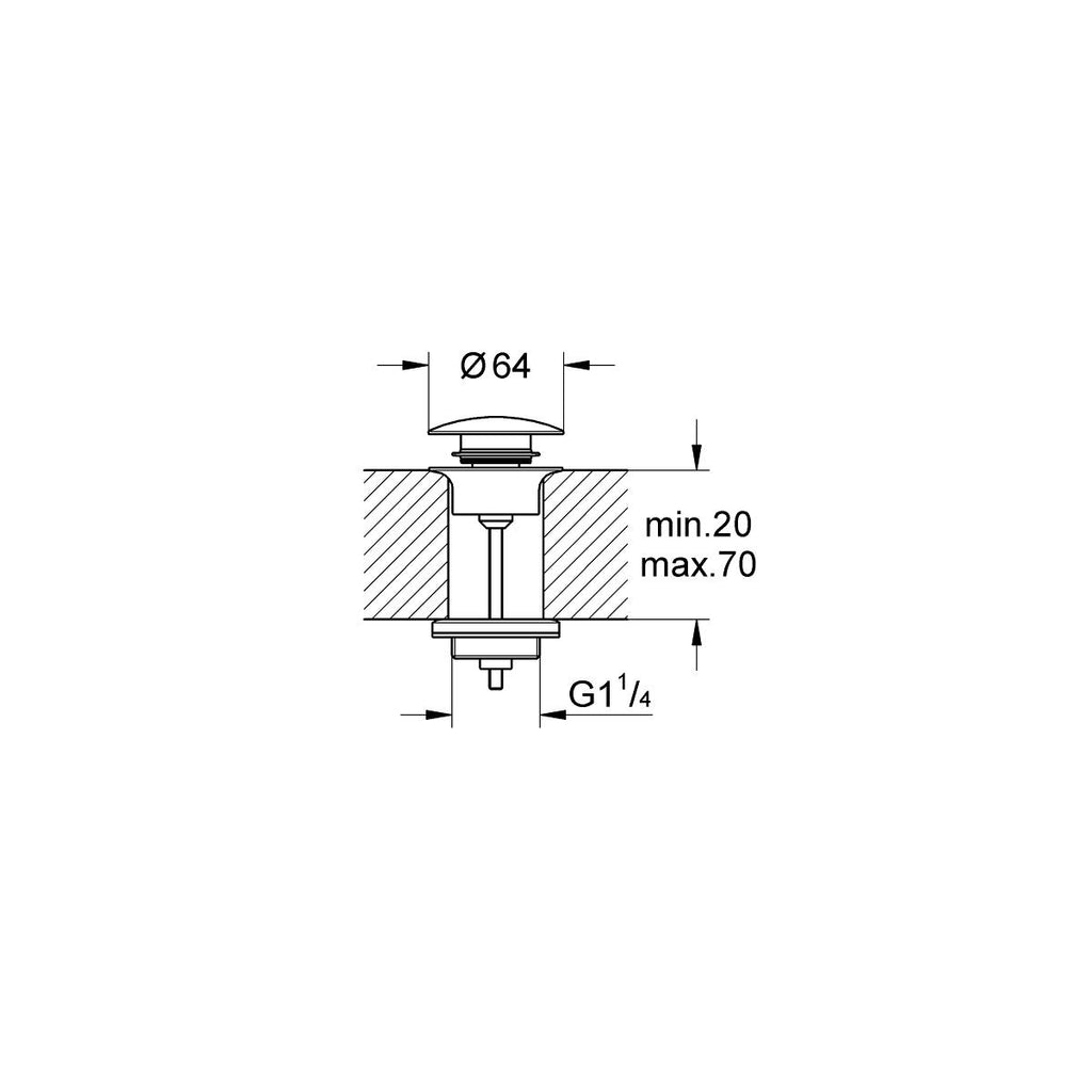 Grohe Bas-Aç Gider Seti Brushed  Warm Sunset - 65807DL0