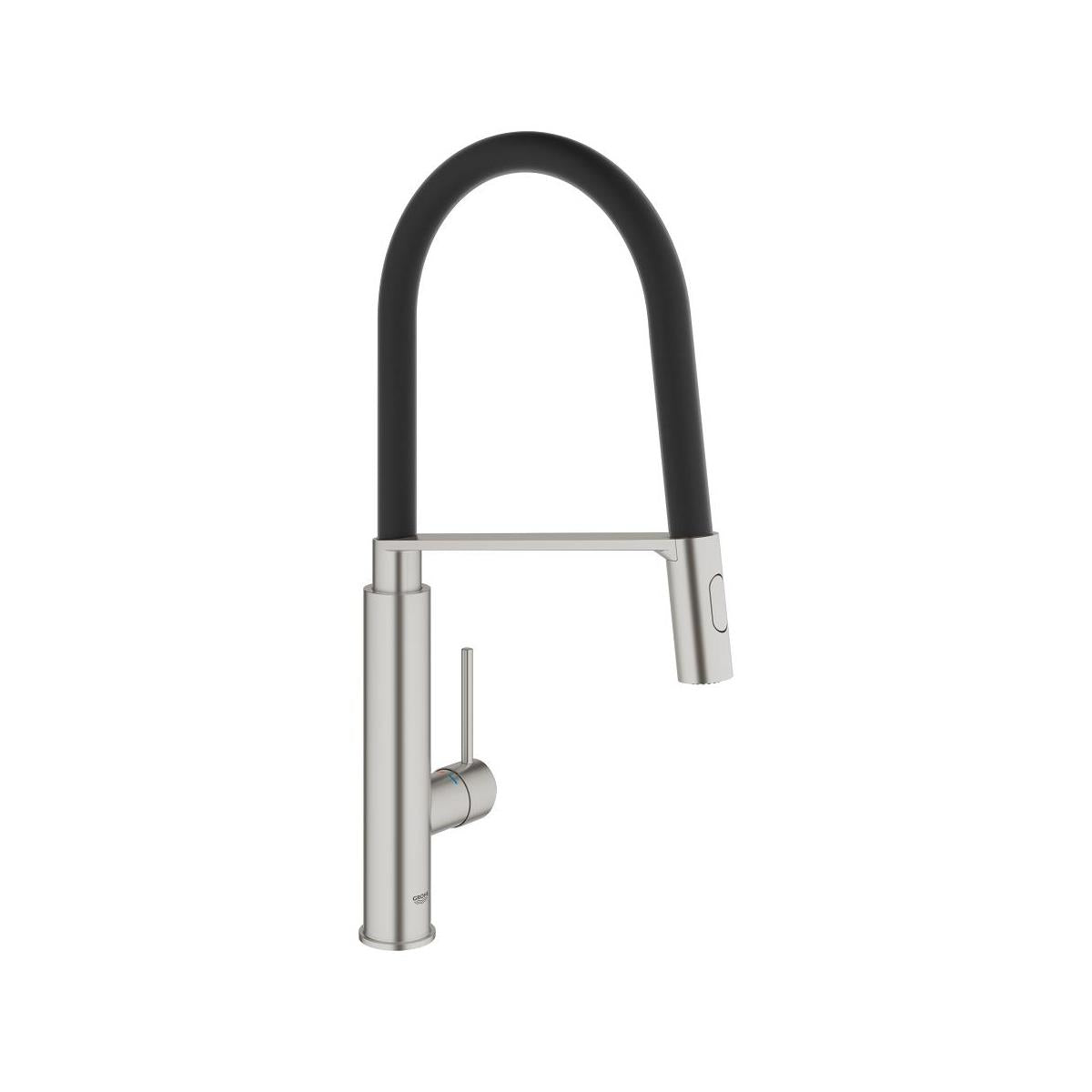 Grohe Concetto Professional Tek Kumandalı Eviye Bataryası SuperSteel - 31491DC0