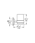 Grohe Diş Fırçalık Seti Essentials Super Steel - 40447DC1