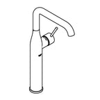 Grohe Essence Tek Kumandalı Lavabo Bataryası Xl-Boyut Brushed  Warm Sunset - 32901DL1