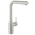 Grohe Eviye Bataryası Spiralli 2 Fonk Essence Super Steel - 30270DC0
